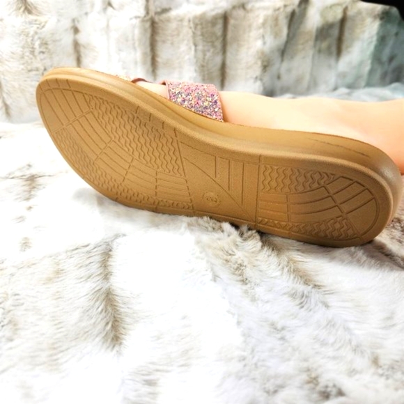 Cape Robbin Blazing Star Glitter Slide Summer Sandals - Picture 5 of 6